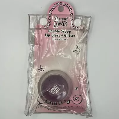 Brillo de labios Fruitalicious Revlon Street Wear doble cuchara + brillo .13 oz/3.9 g NUEVO Foto 1 de 2