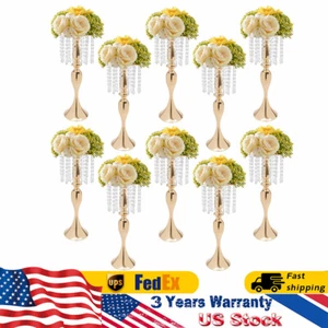 10* Flower Vase Flower Holders Stand Centerpieces for Wedding Dining Table Decor - Picture 1 of 22