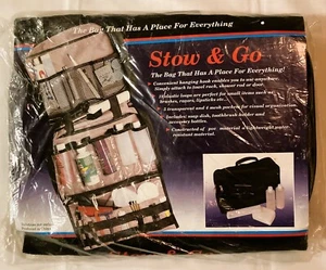 Stow & Go Bag, Small Size for Cosmetics and Toiletries, Includes Accessories NEW - Picture 1 of 2