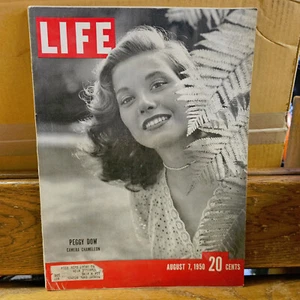 LIFE Magazine August 28 1950 Peggy Dow Camera chameleon Agile Annie Cork Chair - Imagen 1 de 5