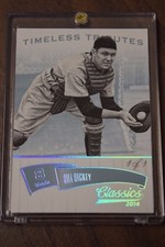 2014 Panini Classics Timeless Tributes Platinum BILL DICKEY New York HOF 1/1