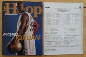 DETROIT PISTONS vs WASHINGTON WIZARDS February 20, 2002 Program MICHAEL JORDAN - Picture 1 of 3