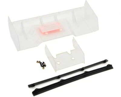 Team Losi Racing 8IGHT 4.0 Pre-Cut Polycarbonate Wing (Clear) [TLR340004] - Image 1 of 2