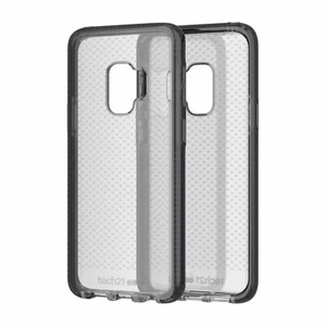 Tech21 Evo Check Series Case - Samsung Galaxy S9 Smokey Grey (Black) - Picture 1 of 2