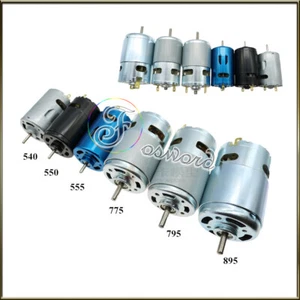 DC Power Motor 12V-24V Hohe Geschwindigkeit Torque 3000-12000RPM RC Modell Motor - Picture 1 of 5