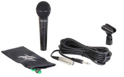 Peavey PVI 100 1/4" Dynamic Cardioid Microphone with 1/4" Cable - Image 1 of 3
