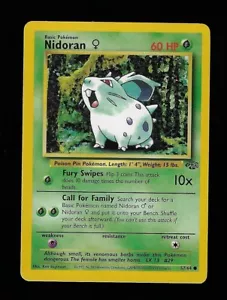 Pokémon Jungle 57 Nidoran 1999 - Imagen 1 de 2