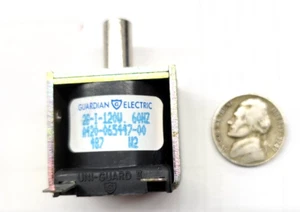 Guardian Electric 28-INT-120A 120VAC Intermittent Duty Solenoid (1PC) - Picture 1 of 5
