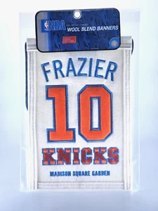 Walt Frazier New York Knicks Mini Wool Blend Jersey #10 Retirement Banner NY NBA - Picture 1 of 2