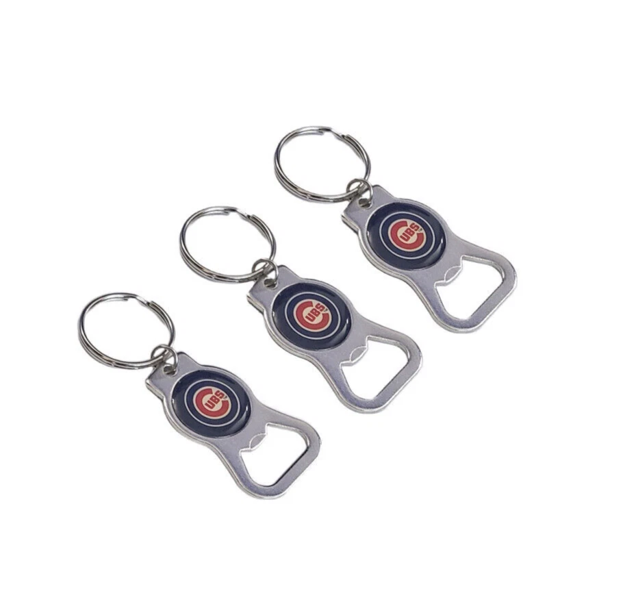 Chicago Cubs MLB Bottle Opener Keychain Set - Image 1 of 1