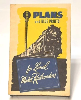 VINTAGE 1945 PLANS AND BLUEPRINTS FOR LIONEL MODEL RAILROADERS - Image 1 of 4