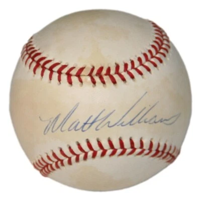 Matt Williams Autografiado Oficial Liga Nacional de Béisbol Gigantes D'backs Foto 1 de 3