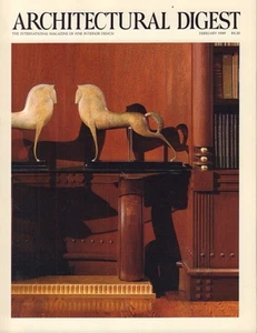 Architectural Digest February 1989 Barbara Kutchin 021517DBE3 - Picture 1 of 1