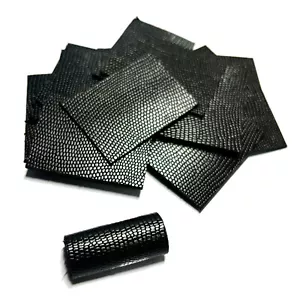 10X Violin Viola Bow Shaft Real Cow Leather Grip Lapping Pad Cowhide 35*27mm - Picture 1 of 5