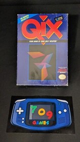 Qix (Nintendo Entertainment System, 1991) NES CIB COMPLETE