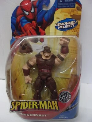Figura de acción Hasbro Super Villano 6" Marvel Spider-Man Juggernaut 2008 Foto 1 de 4