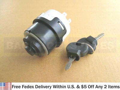 PIEZAS JCB - INTERRUPTOR DE ENCENDIDO CON 2 LLAVES (Nº DE PIEZA) 701/80184 701/45500) Foto 1 de 4