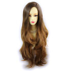 Wiwigs ® Gorgeous Long Wavy Wigs Blonde Grey Blue Brown Dip-Dye Ombre Hair
