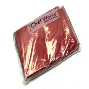 (6) NUOVI fazzoletti da collo Chef Works rossi 100% cotone NECC-RED-0 (taglia unica adatta alla maggior parte) - Foto 1 di 4