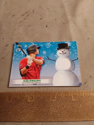2021 Topps Holiday Baseball No WRC AK Alex Kirilloff Relic - Image 1 of 2