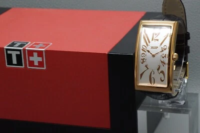 [Vintage / Box] TISSOT Heritage Gold Banana T117509A Quartz Watch 27mm JAPAN - image 1 of 4