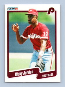 1990 Fleer Canadian #564 Ricky Jordan Philadelphia Phillies - Picture 1 of 2