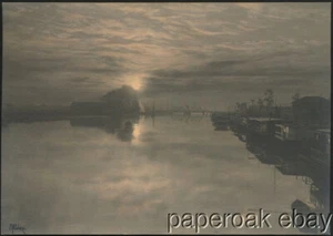 1909 Edgar A. Cohen foto artistica di Sunrise Park St. Bridge Alameda. California - Foto 1 di 2