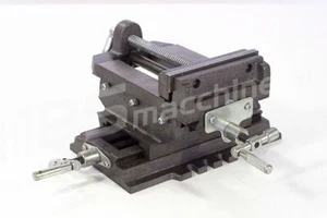MORSA A CROCE 150 mm SOGI PER TRAPANO A COLONNA FRESA FRESATRICE - Foto 1 di 8