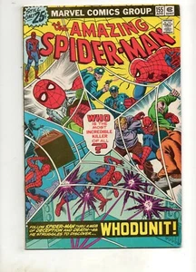 Amazing Spider-Man #155 Fine 6.0 GREAT SPIDER'S WEB COVER 100! 1976 - Picture 1 of 2