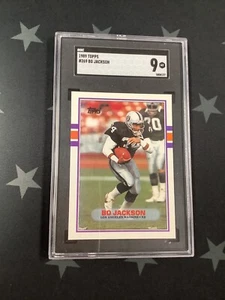 1989 TOPPS BO JACKSON LOS ANGELES RAIDERS  SGC 9 ##269 JC - Picture 1 of 2