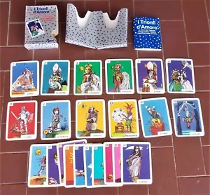 I TRIONFI D'AMORE di JUAN BALLESTA Tarot Tarot Kisses Perugina PROMO 22 cards - Picture 1 of 1
