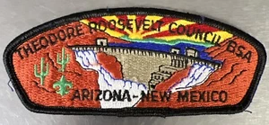 Theodore Roosevelt Council CSP Arizona AZ NM Boy Scouts Patch BSA Free Shipping - Picture 1 of 1