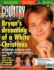 Country Weekly Magazine December 23 1997 Bryan White Naomi Judd Tracy Byrd - Picture 1 of 2