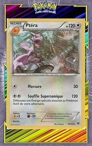 Ptéra - XY10: Impact des Destins - 76/124 - Carte Pokemon Française - Picture 1 of 1