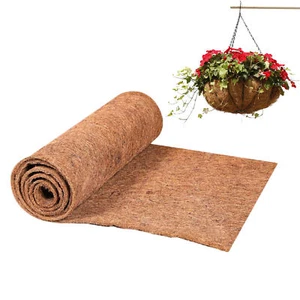 Coconut Coir Liner Sheet Coco Plant Fiber Roll, Coconut Palm Mat, Gardening - Picture 1 of 9