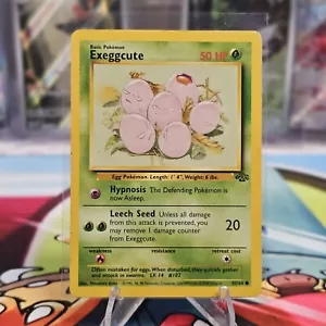 Exeggcute 52/64 Pokemon Jungle Unlimited WOTC 1999 quasi nuovo - Foto 1 di 2