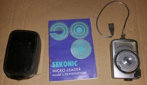 Sekonic Micro-Leader L-98 Light Meter Micro- Leader - Picture 1 of 4