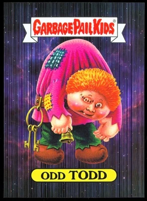 Get-A-Grip Garbage Pail Kids Giant Art Print 5x7 ~ LOST IN SPACE ~ Odd Todd - Image 1 of 2