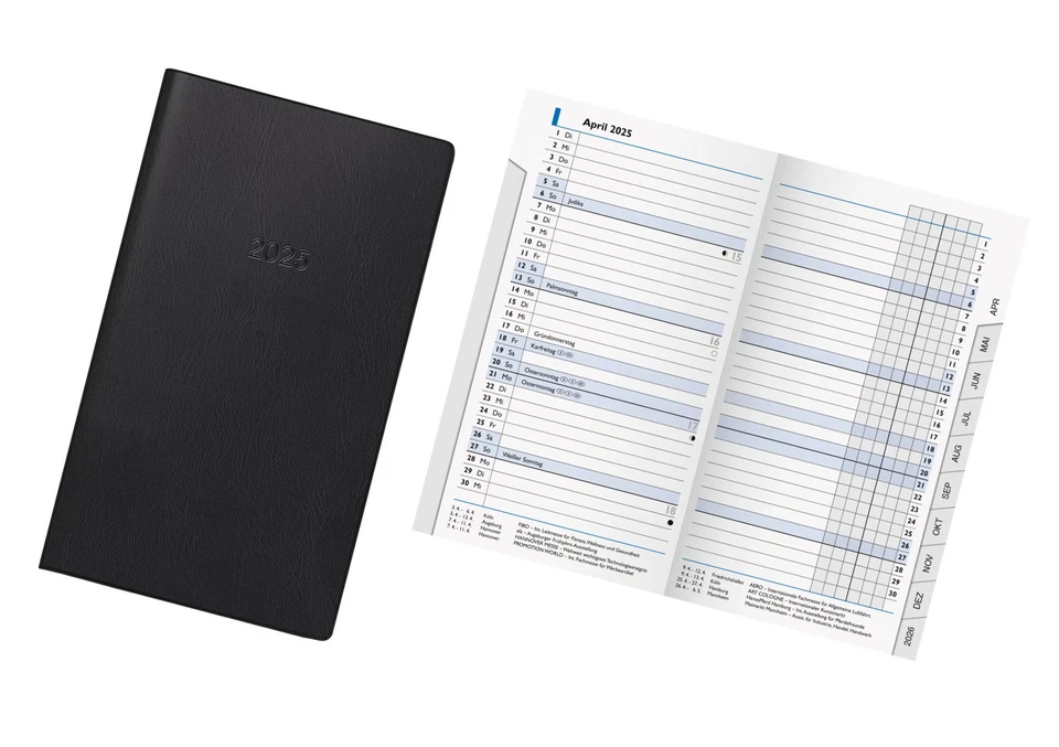 2026 Brunnen 753 Monatskalender / Ersatzeinlagen 9x15cm - Taschenkalender - Bild 1 von 1