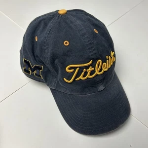 Titleist University of Michigan Strapback Mütze Kappe Golf blau NCAA verstellbar - Bild 1 von 7