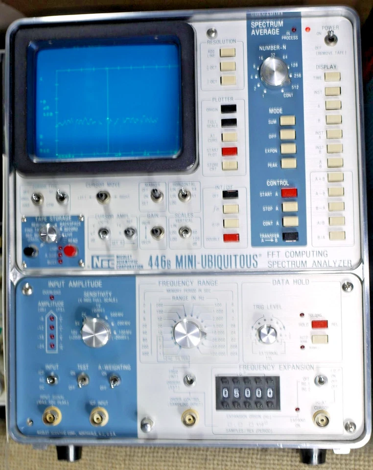 NICOLET  446B MINI  UBIQUITOUS® FFT Computing Spectrum Analyzer, gebraucht - Bild 1 von 1