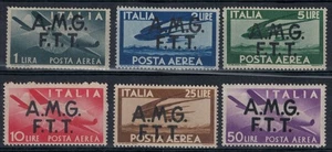 TRIESTE A 1947 Democratica (posta aerea) 6v MH* - Picture 1 of 1
