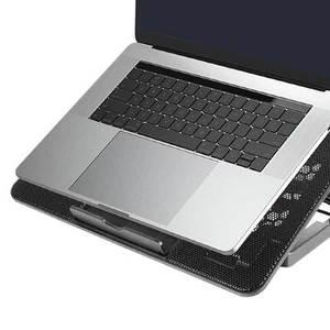 Laptop-Kühlkissen 6 LED-Lüfter Leises Design USB-Anschluss Einstellbare KUI - Afbeelding 1 van 24