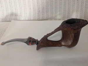 Vintage Unique Handcrafted Pipe DENNIS RUTH CUSTOM MADE 8/24/78 Des Moines Iowa - Picture 1 of 11