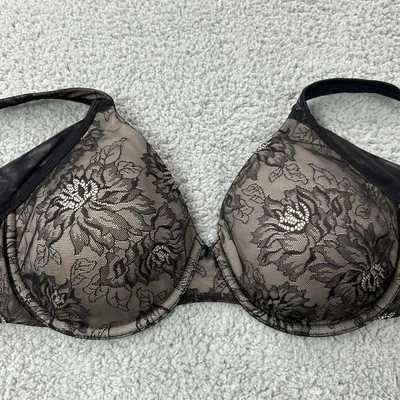 Bali Bra 36D T-Shirt Bra 6548  One Smooth U Side Smoothing Foam Underwire Bra - Image 1 of 4