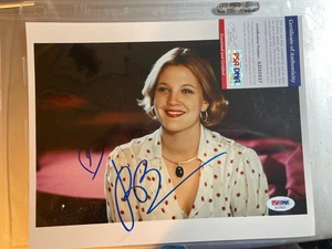 Drew Barrymore PSA/DNA Autografiado Firmado 8 X 10 Foto Actriz Certificada - Imagen 1 de 1