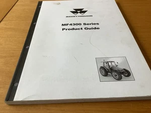 Massey Ferguson 4300 series tractor product guide 118 pages 2002 - Picture 1 of 8