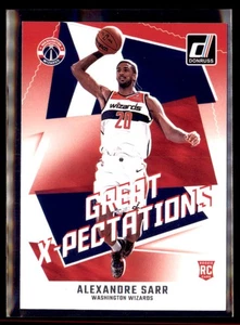 2024-25 Donruss Basketball Alexandre Sarr Wizards 20 Rookie Great X Pectations - Bild 1 von 2