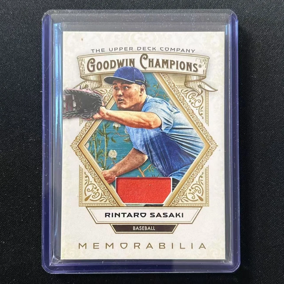 🔌IU 2025 UD GOODWIN CHAMPIONS MEMORABILIA JERSEY RINTARO SASAKI Foto 1 de 1