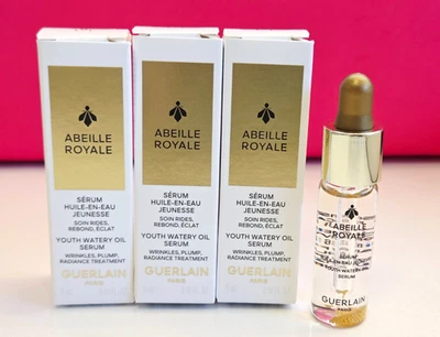 .48 oz TOTAL Guerlain Abeille Royale Advanced Youth Watery Oil 3X .16 oz NIB - Image 1 of 4
